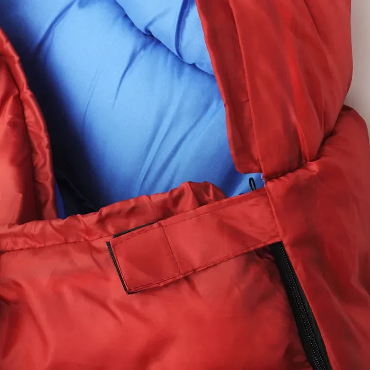 1.5KG Thickened Winter Cold Weather Waterproof Sleeping Bag Camping Hiking Supplies -8℃ Cotton Sleeping Bags