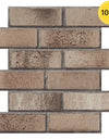 1/10pcs 3D Wall Sticker Self-adhesive Faux Brick Wall Panel Peel and Stick Kitchen Tile Backsplash Bathroom Wall Tile Sticker