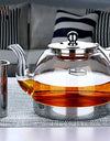 Induction Cooker Heat Resistant Glass Teapot Electromagnetic Furnace Multifunctional Filter Pot Gas Stove Kettle Tea Set