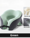 Portable U-shaped Travel Pillow Memory Foam Sleeping Pillows Office Nap Pillow Car Airplane Neck Cushion Ergonomic Head Support