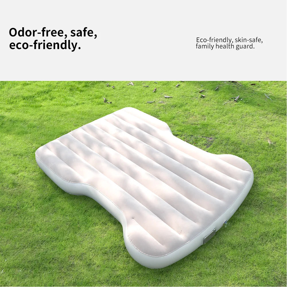 Self Inflating Car Mattress for Tesla Model Y Juniper 2021 2026 Inflatable Travel Camping Bed