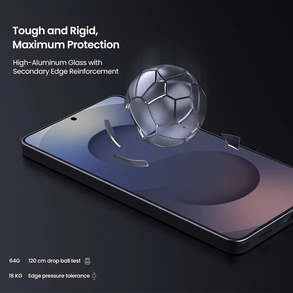 H+PRO Anti-Explosion Tempered Glass Screen Protector for Samsung Galaxy S26 Ultra / S26 Plus – HD Front Film with Auto Installation Tool
