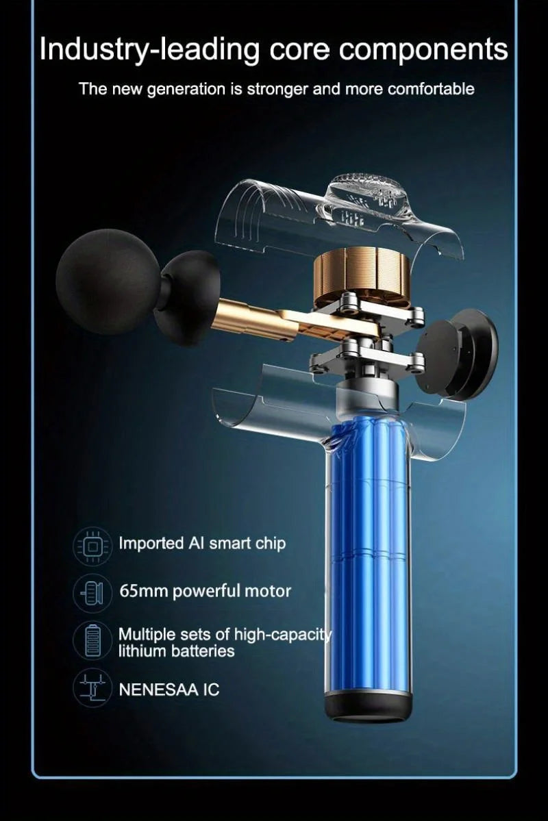 99 Level Massage  Fascia Deep Muscle Relax Body Neck Massager Electric Fitness Equipment Noise Reduction Male Female