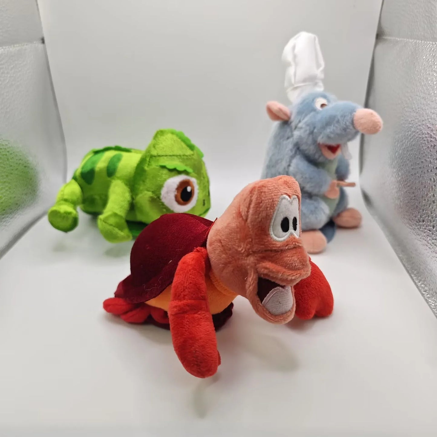 16cm Ratatouille Chameleon Plush Magnetic Sebastian Shoulder Plush Toy Kawaii Plush Stuffed Dolls Kids Birthday Gifts