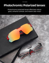 Bike Glasses Photochromic Lens UV400 Bicycle Glasses Outdoor Sports Eyeglasses MTB Road Eyewear Cycling sunglasses