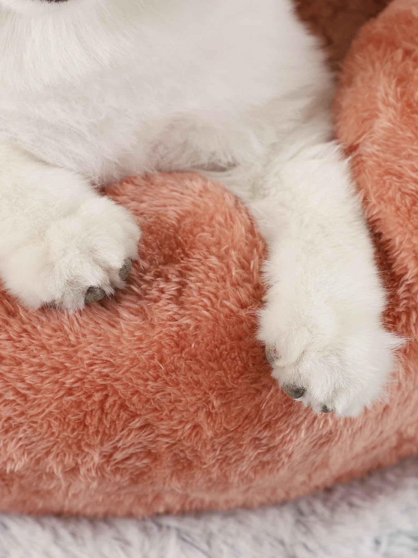 Fluffy Plush Pet Cushion Bed for Dogs and Cats