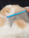 16/19cm Pet Hair Comb For Dog Comb Cat Detangler Fur Trimming Dematting Deshed Brush Grooming Tool For Long Hair Curly Pet