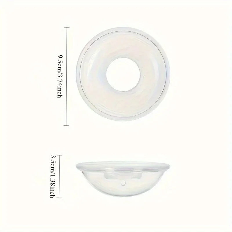 Wearable Integrated Invisible Portable Breast Collector Breast Milk Collector Milk God Device Milk Pad Two Pieces with Color Box