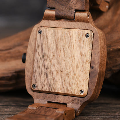 Wood Watch gift custom