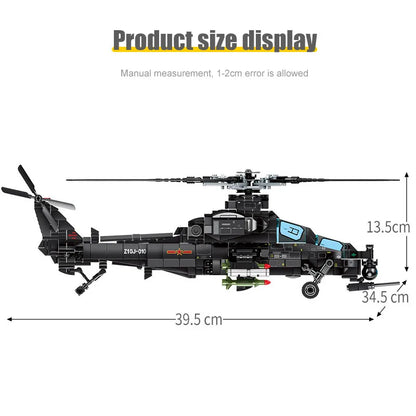 704 Pcs Helicopter Sets City Police Military Plane Building Blocks War Army Fighter Fire Rescue Huey Copter Swat Aircraft