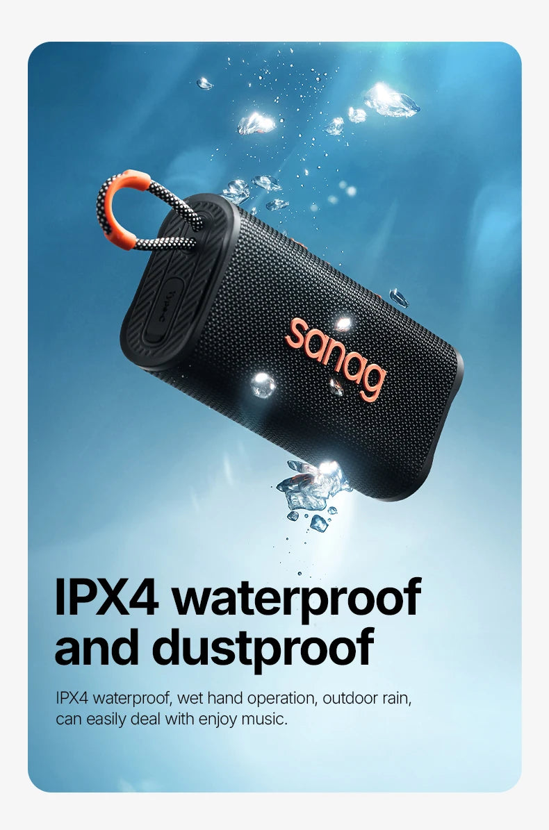 M15 Portable Bluetooth Speaker 10W Stereo Speakers 10-hours Playtime IPX4 Waterproof Camping flash-sale Choice Subwoofer