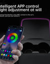 For Tesla Model Y/3 2021-2023 Center Console Dashboard Ambient Lights LED Strips Neon Lighting Center Tesla Accessories