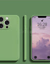 For iPhone 16 Pro Max Case Liquid Silicone Original Plain Rubber TPU Protector Case For iPhone 16 Pro Max Cover TPU Shockproof