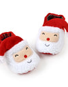 Christmas  Shoes  Winter Snow Boots Cute Cartoon Santa Claus Warm  Walking Shoes Girls Boy Crib Shoes First Walker