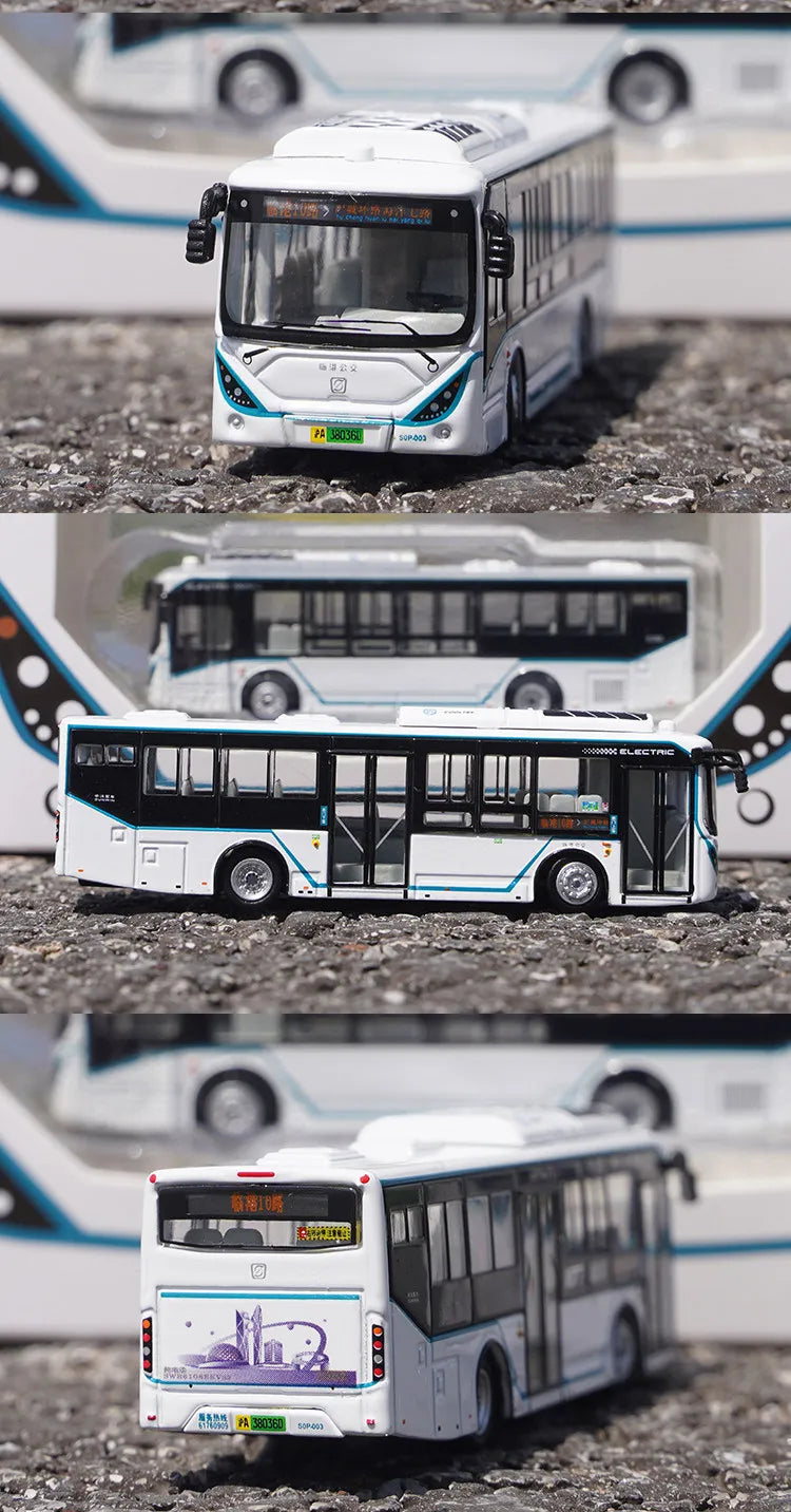1 120 Scale Shanghai City Tour Bus Diecast Model Vehicle