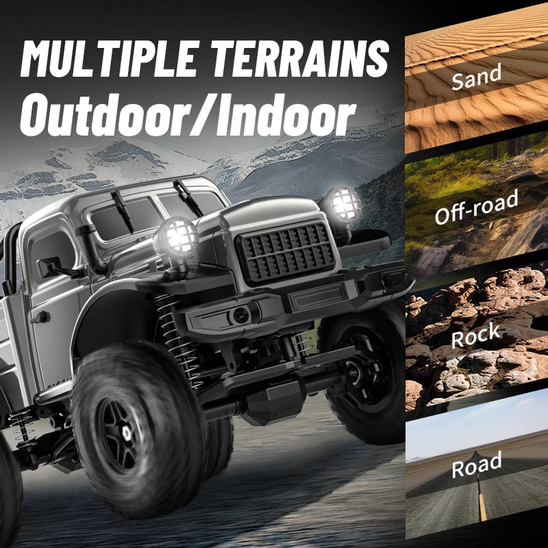2.4G 4WD Remote Control Off Road Pickup Truck