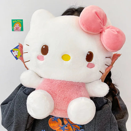 Cute Cat Character Plush Stuffed Doll Toy
