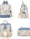 PU Leather Backpacks Multi Function Anti Theft Design Backpack Large Capacity Leisure Travel Bags