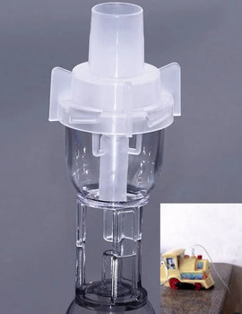 10/6ML Medical Atomized Tank Cup for Air Compressor Nebulizer Portable, Asthma Medicine Bottle Allergy Inhaler Aerosol Medicatio