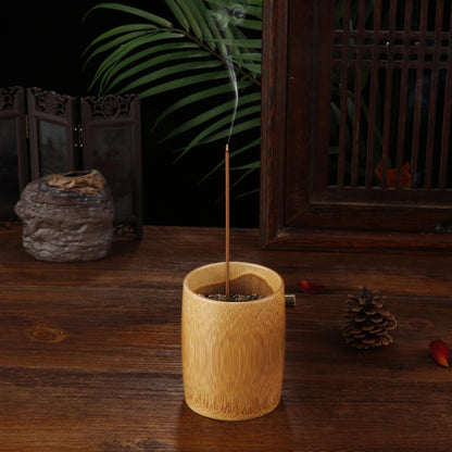 Bamboo Incense Burner Stick Holder Bronze Incense Holder Aromatherapy Incense Burner Buddhist Incense Burner Home Decoration