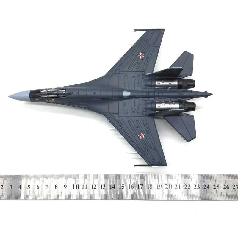 Russian Air Force Su-35 Fighter Aircraft Model