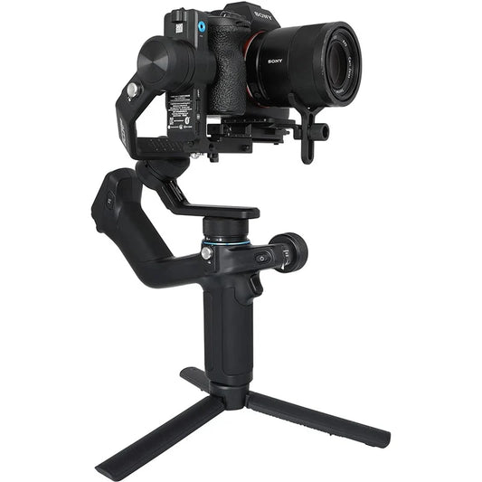 Mini 2 Handheld Gimbal 3-Axis Mirrorless & Action Camera Smartphone with AI tracker Magnetic Fill, 1.2kg Payload