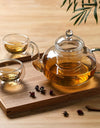 400-1000ml Clear Teapot With Removable Infuser Glass Teapot Stovetop Safe Loose Leaf And Blooming Tea Maker