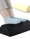 1Pc Foot Rest for Under Desk at Work-Ergonomic Design Foot Stool for Fatigue with Memory Foam,Non Slip Bead,Washable