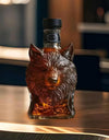 Whiskey Glass Decanter Animal Statue Whiskey Decanter Wine Bottle Liquor Bottle Home Decorations Wine Container for Alcohol
