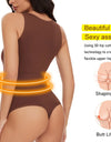 Bodysuits Sleeveless Scoop Neck Shapewear Thong for Waist Trainer Tanks Tops Slim Tummy Control Body Shaper