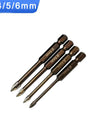 Cross Hex Tile Glass Drill Bits Set Titanium Coated Power Tools Accessories  for Glass Ceramic Concrete Hole Opener