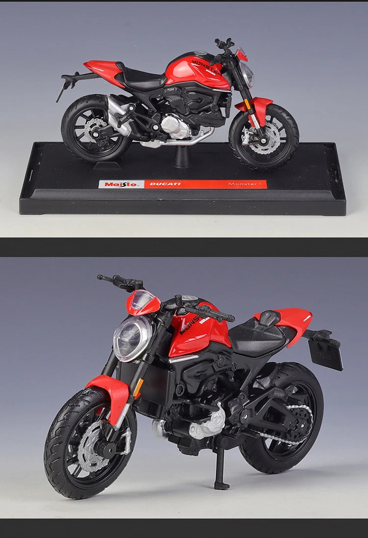 1 18 Scale Ducati Monster 2021 Diecast Motorcycle Model