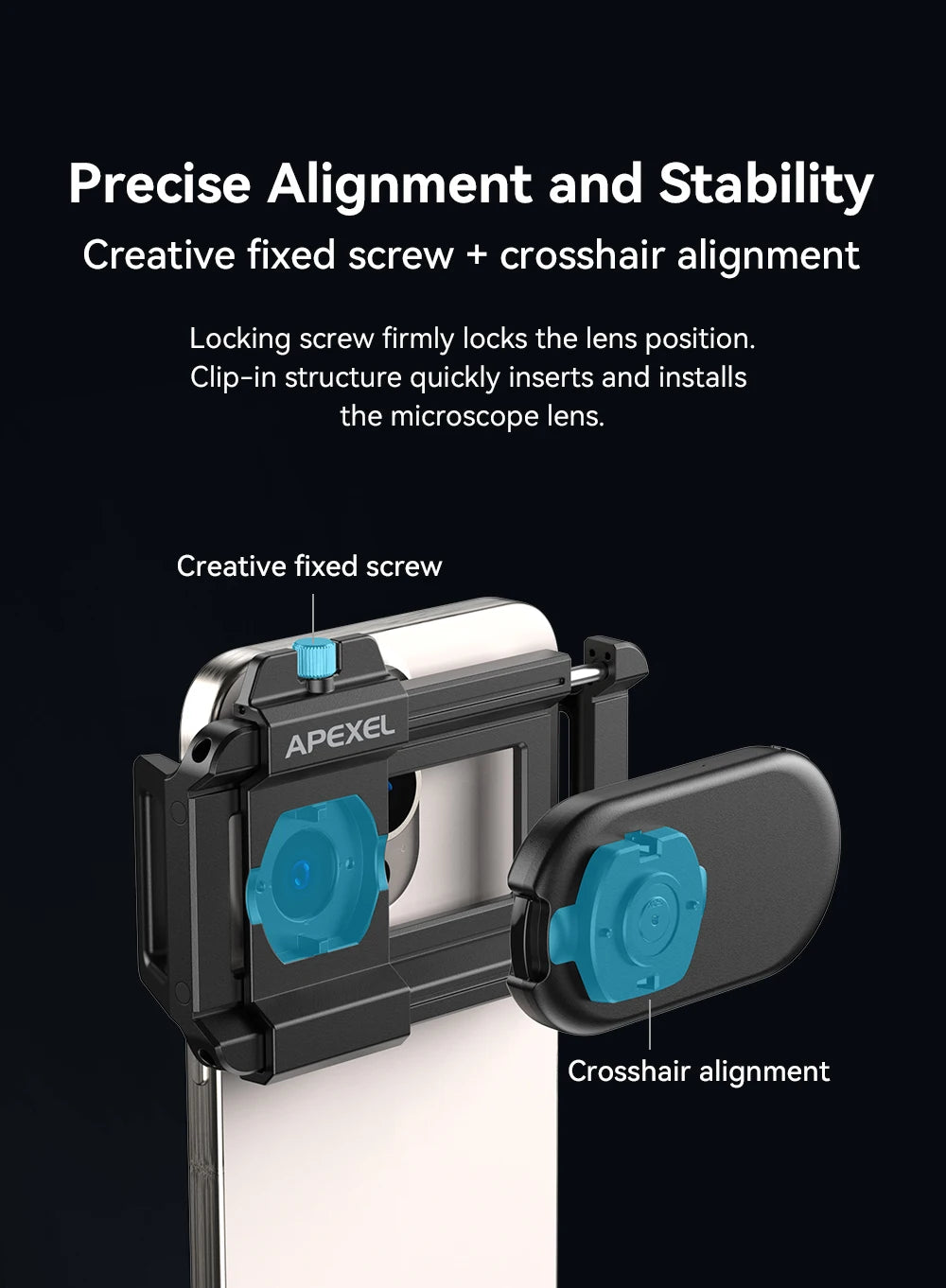4 in 1 Smartphone Microscope Lens Kit with Universal Clip