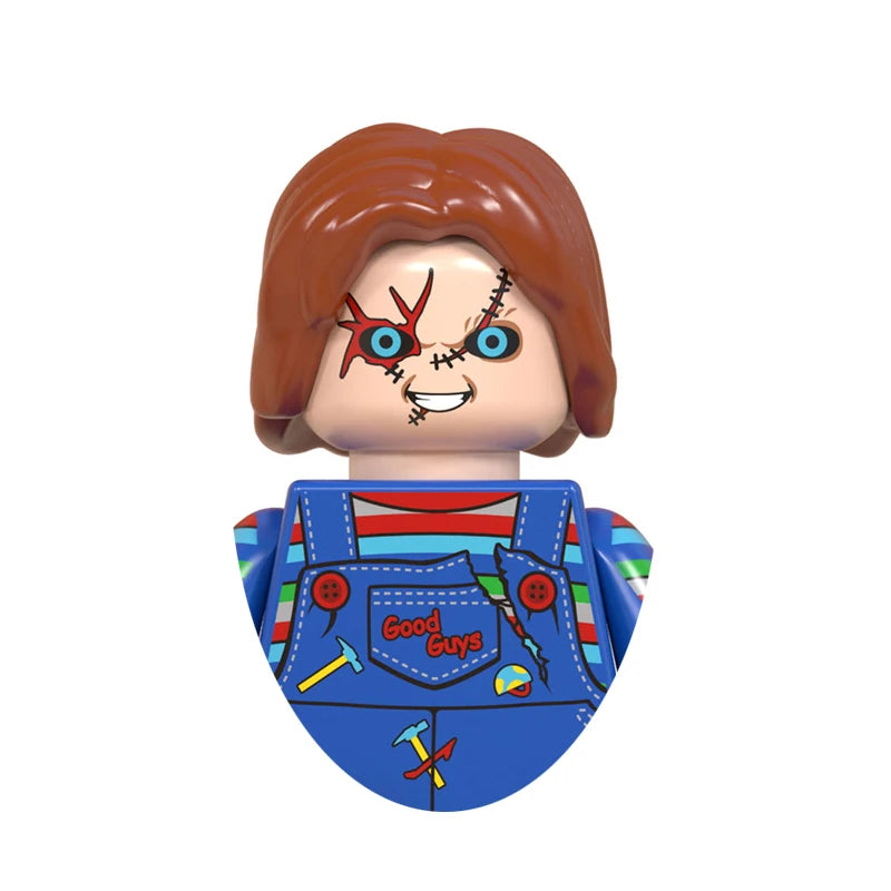 Movie Christmas Halloween Assemble Building Blocks Brick Mini Action Figure Character Figurine Brick Toys Birthday Gift