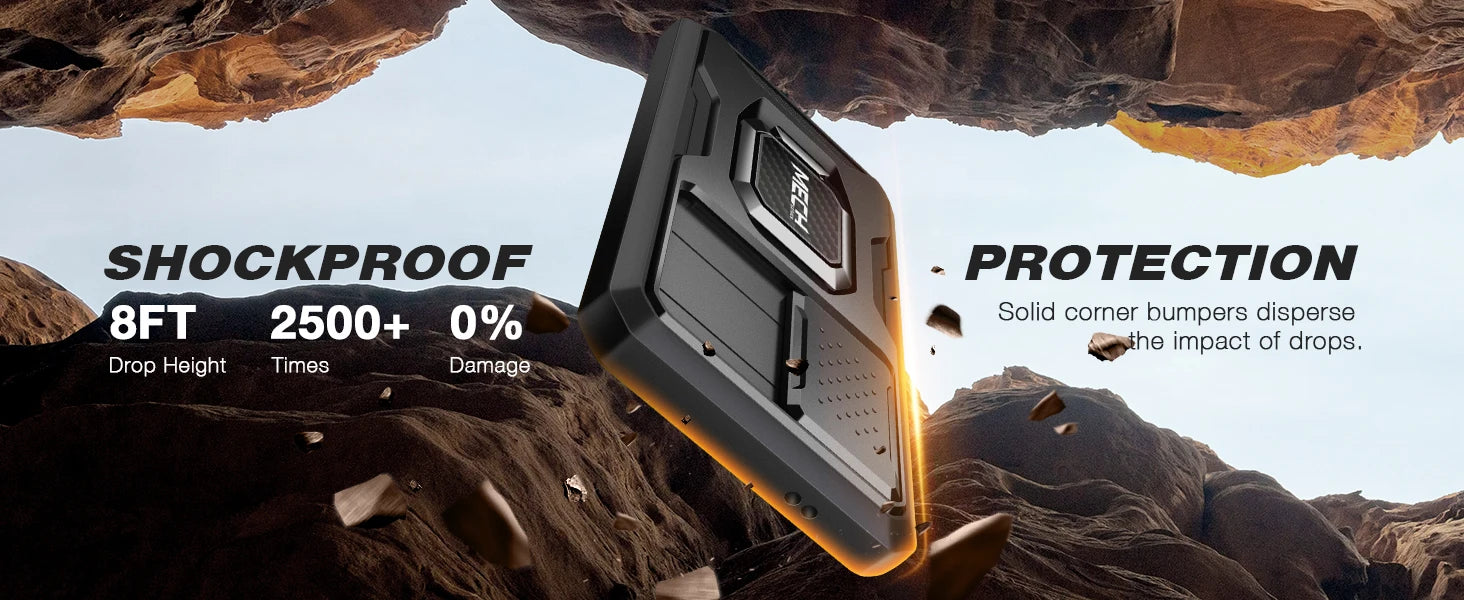 For Samsung Galaxy S24 Plus Case with Tempered Glass Screen Protector Full Body Protection Military Grade Shockproof Phone Case