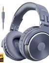 Wired HiFi Headphones Professional Studio DJ Headphones With Mic Over Ear Hi-Res Headset Monitoring For AMP Guitar Phone
