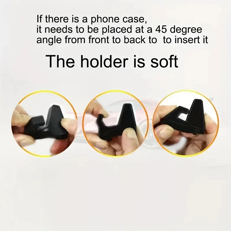 360° Rotatable Mobile Phone Holder Car Bracket Non-Slip Navigation Car Mount Stand Support in Car Universal for All Phones