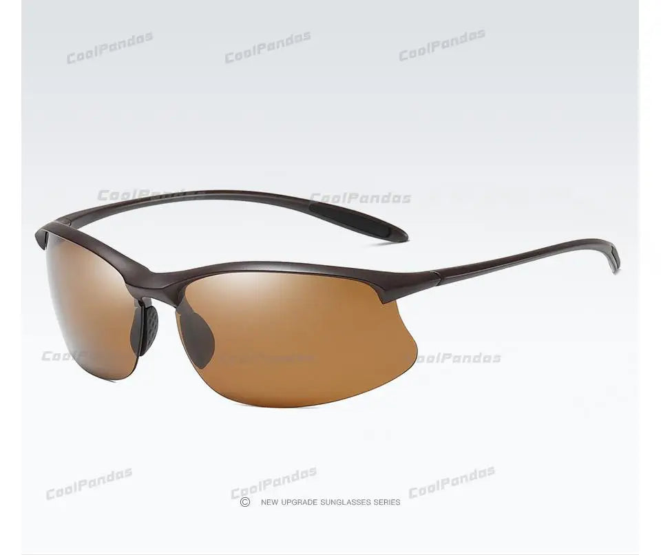 Ultra Light TR90 Polarized Military Style UV400 Driving Sunglasses for Men Women