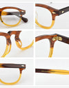 Vintage optical glasses Acetate myopia prescription Retro spectacle frames