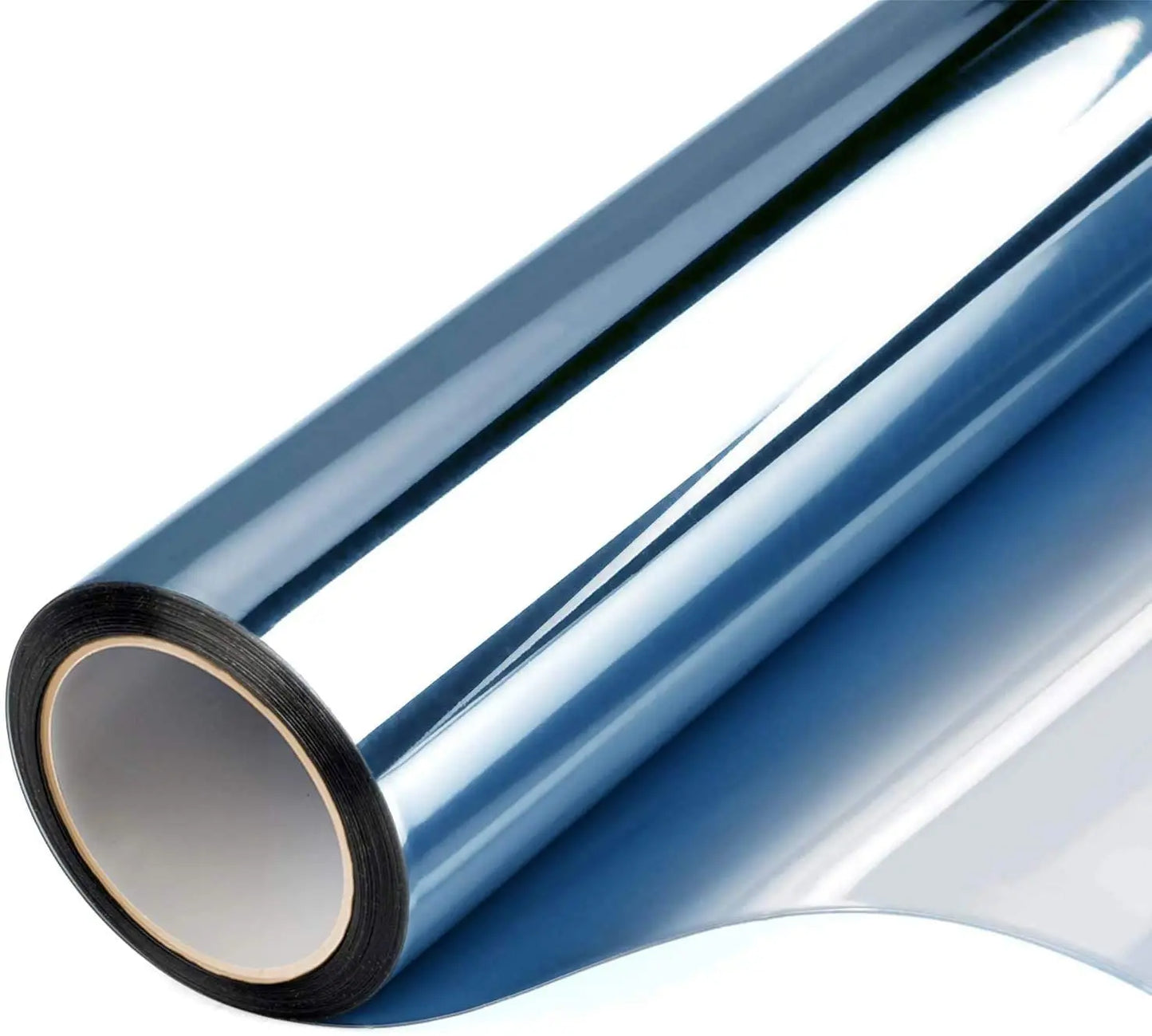 One Way Window Film, Mirror Effect Tint Glass Covering for Home Office,Reflective Heat Control Anti UV Glass Door Sticker