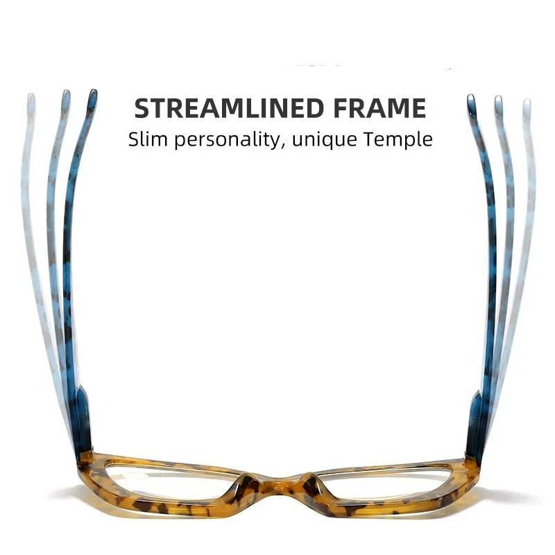 Retro Reading Glasses Butterfly Shaped Anti Blue Light Design Glasses Women Fashion Spring Eyeglasses Legs Reading Glass