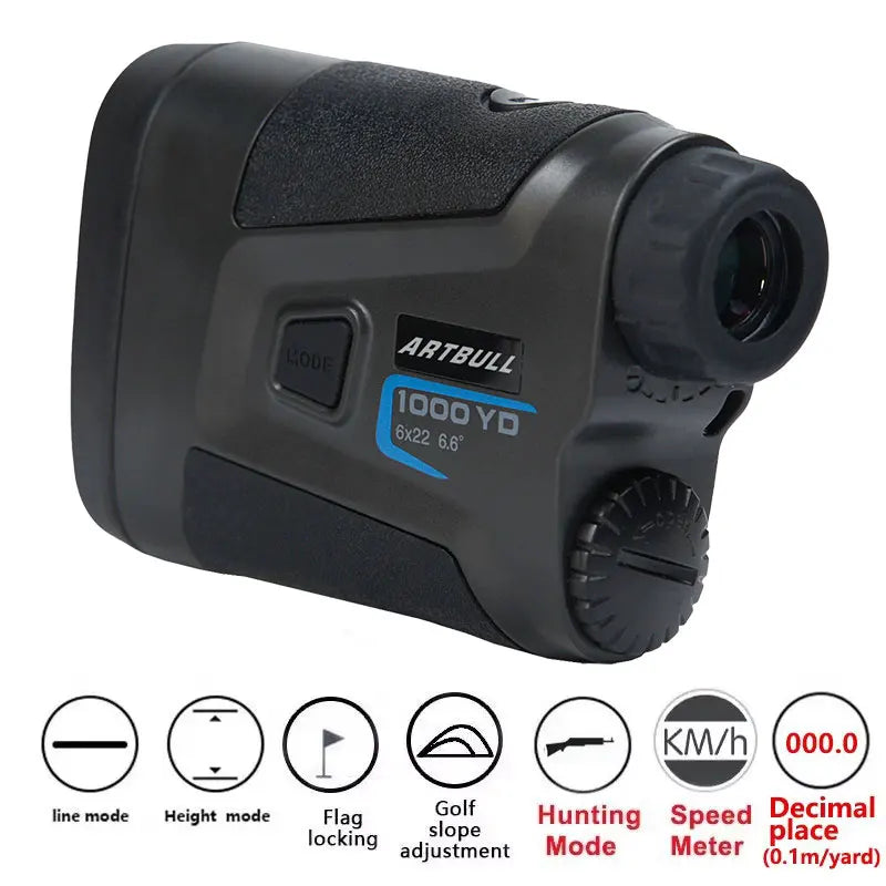 Golf Laser Rangefinder 650M / 1000M with Flag-Lock & Slope Compensation