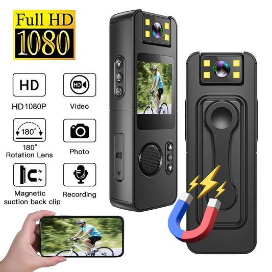 Ultra HD 4K Wifi Hotspot Mini Camera Portable Digital Video Recorder Body Cam Night Vision DVR Miniature Camcorder