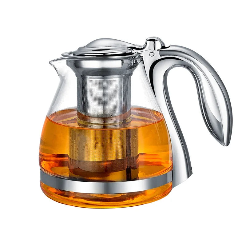 Induction cooker special pot boil tea dedicated cooker glass pot stainless steel liner kettle flower tea pot