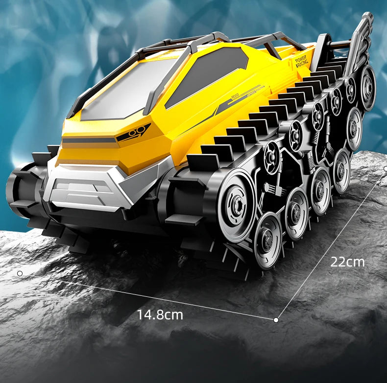 4WD RC Car 2.4G Amphibious 4 Wheel Remote Control Truck Climbing Off Road Waterproof Armored Vehicles 's Toys