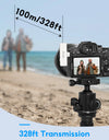 Wireless Lavalier Lapel Microphone for iPhone Android DSLR Camera Interview Youtube Streaming Video Recording