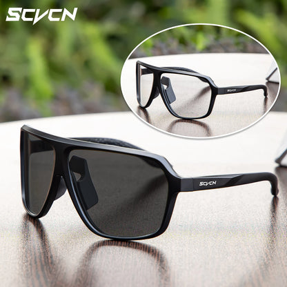 Photochromic Cycling Glasses Outdoor Casual Glasses UV400 Bicycle Glasses Men MTB Cycling Sunglasses Women Road Bike Glasses