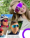 Cycling Sunglasses Suitable For Children Aged 5-17 Years Girls Boys Glasses Outdoor Sun Glasses Protection Classic Kids