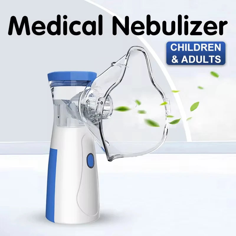 USB Medical Nebulizer Handheld  Adult  Cough Compressor Sprayer Portable Compact Adjustable Nebulizer Home Nebulizer