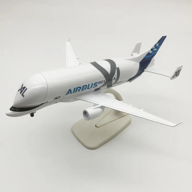 A330 Beluga Airways Aircraft Model with Openable Cargo Bay
